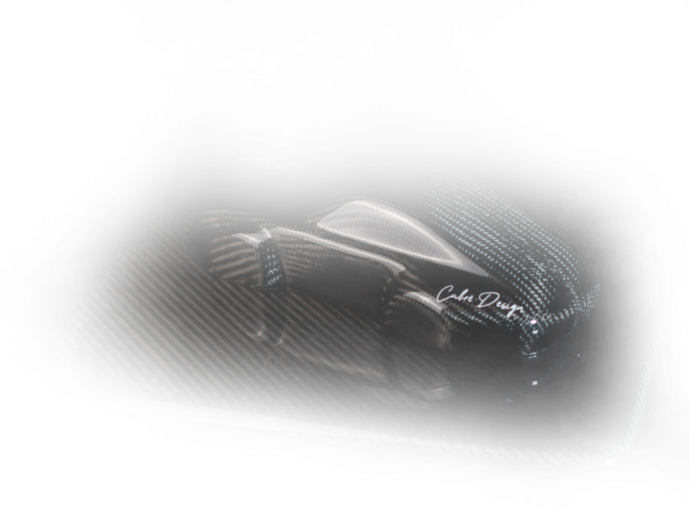 sculpture Porsche carbon fiber